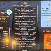 Menu avec options véganes   at O'Bon Grill in Nancy