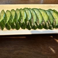 Pickled cucumber   at Banshaku-ya - 新宿思い出横丁 ばんしゃく家 in Tokyo