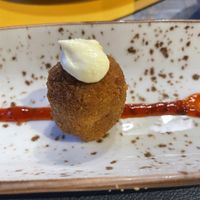 Croquetas de boletus  at Restaurante Atalaya in Torla-ordesa