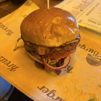  Vegan bbq burger (I recommend! So good!)  at KreuzBurger in Berlin