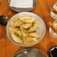 Dumpling au tofu at Hum Vegan in Montreal