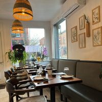 Inside   at Hum Vegan in Montreal