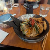 Creamy Undon at Hum Vegan in Montreal