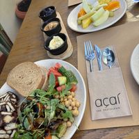 breakfast at Acai Plant Based Hotel & Restaurant in Rhodes