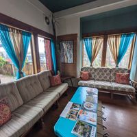 Beautiful sitting area for while you wait for your takeout order at Habibi's Middle Eastern Cuisine in Courtenay