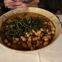 Kichererbsen-Bohnen Eintopf  at Candela Marbella in Malaga