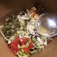 Un ni thoke salad   at Rangoon Bistro  in Portland