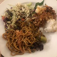 All plated up   at Rangoon Bistro  in Portland