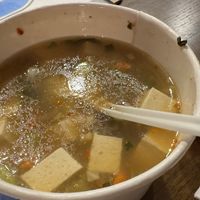 Hot & sour soup  at Formosa Bao in Long Beach