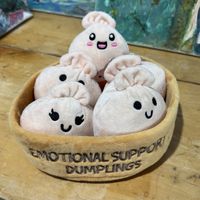 Cute plushies!  at Formosa Bao in Long Beach