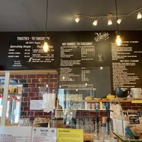 Menu at Eden Cafe in Witney