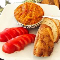 Zacusca at Cabana Paltinu in Sibiu