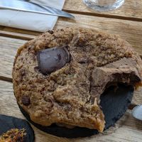 Vegan cookie at Café Moco in Paris