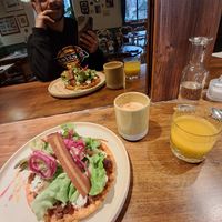  at Roots Cafe in Chambery