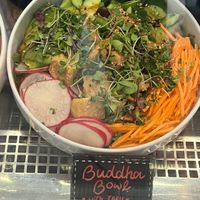 buddha bowl at Caffe Central in Burlingame