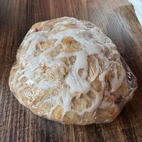 Cranberry orange scone  at Barley Bean Coffee in Austin
