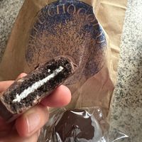  Chocolate covered GF Oreo   at Bleu Chocolát Workshop in St Croix