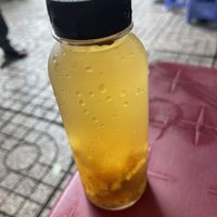 Sweet soup drink   at Nameless street food stall in Ho Chi Minh City