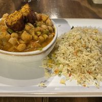 Cazuela de garbanzoos  at Terrario in Bogota