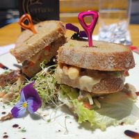 Club sandwich at Terrario in Bogota