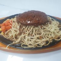 "beef noodles" - 7/10 felt sloppy and unhealthy but cool to have as a vegan at Meimei Vegetarian - 美美素食 in Taichung