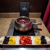 Chocolate Fondue at The Melting Pot in Portland