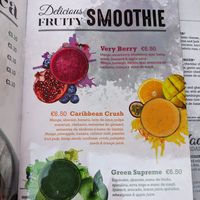 Smoothies at FAO - The Traveller's Rest   in Faro