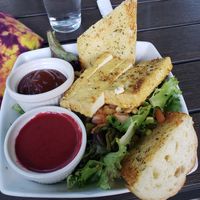 BBQ Salad at Greenleaf Restaurant in Ashland