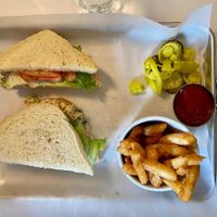 Tuna salad sandwich  at Greenleaf Restaurant in Ashland