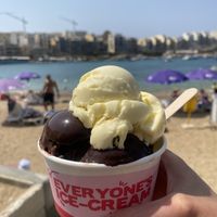   at Gelateria Granola in Marsalforn