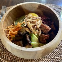 Tempe Bowl  at Sakti Dining Room in Mambal