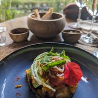 Breakfast Hasbrowns at Sakti Dining Room in Mambal