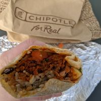 Their new Plant Based Chorizo is delicious! #Veganuary at Chipotle in Waco