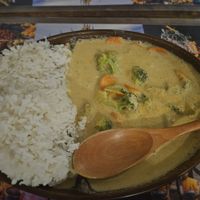 Curry Amarillo at Señorita Thai in Queretaro