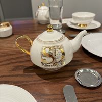 Tea - everyone gets their own pot and tea selection   at Silver Dove Afternoon Tea in Boston
