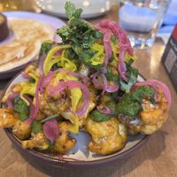 Crispy cauliflower  at Indicana  in Spokane