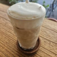 Iced spice tea with oat milk at Away Cafe - 別處咖啡 in Taipei