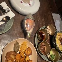   at beMonk Cafe in Rishikesh