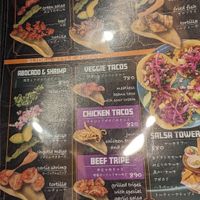 Veggie tacos, can remove sour cream at THUNDER TACOS - サンダータコス in Utsunomiya