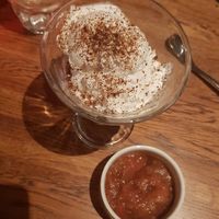 Coconut ice cream at Babajan in Stockholm