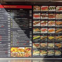 Menu at Shisoya Noodles in Vienna