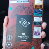 Chocolate vegano produzido na cidade at Verdelima Restaurante in Fortaleza