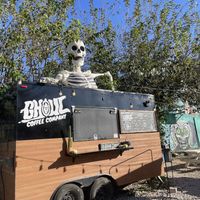 Cart  at Ghoul Coffee Company in Austin
