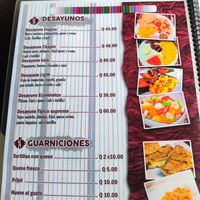 Menu 2 at Restaurante Xe kuku'Aab'aj in San Juan La Laguna