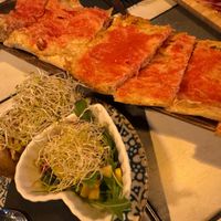 Bruschetta (vegan) at Viana Barcelona in Barcelona