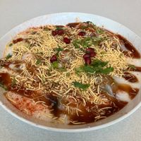 Aloo Tikki chaat at Dosa Guru - Calgary Trail in Edmonton