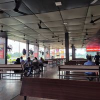 Seating outside at Mannat Gurugram Restaurant  in Sidhrawali