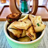 Herb roasted potatoes  at Vibe in Dubai
