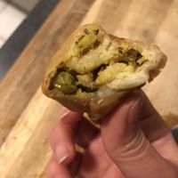 Samosa   at House of Dosas in Hicksville