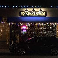 Front door😄feliz navidad   at House of Dosas in Hicksville